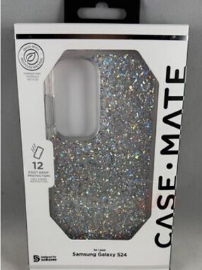 case-mate Silver twinkle Glitter Case for Samsung Galaxy S24